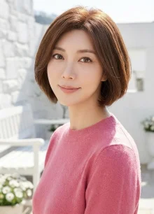 クール内巻きボブ