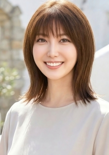 外ハネストレート