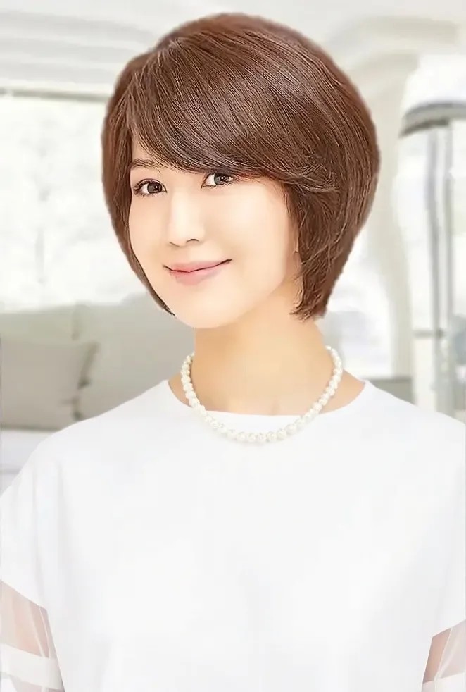 医療用ウィッグクールショートボブ