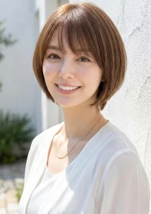 クールショートボブ