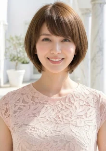 クールショートボブ